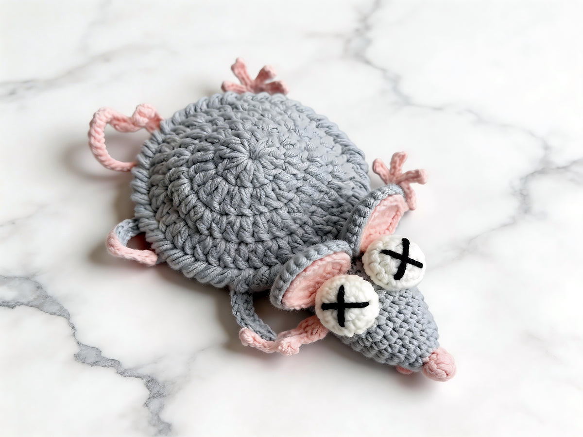 Pop-Up Mouse Coaster Crochet Pattern