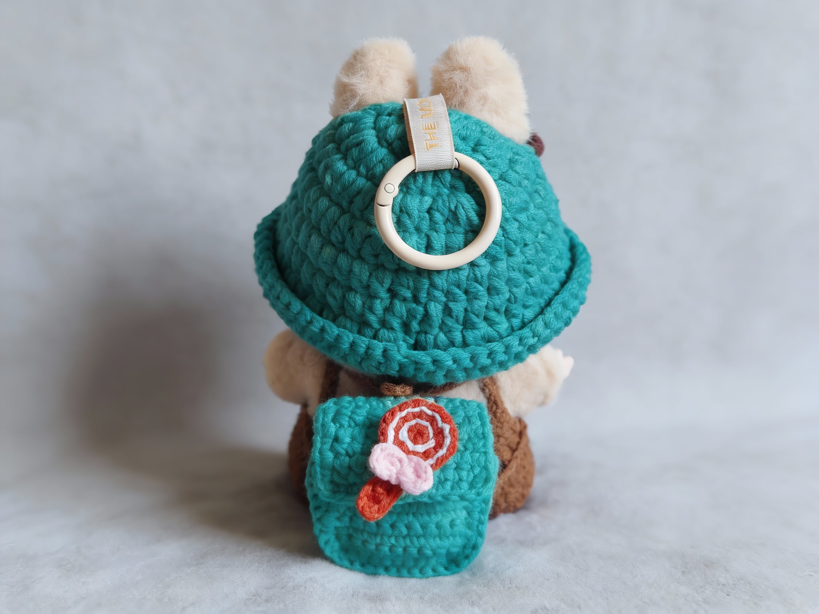 Labubu Doll's Mini Backpack Crochet Pattern | Plush pouch | Amigurumi Doll Bag| Tiny Doll Accessory