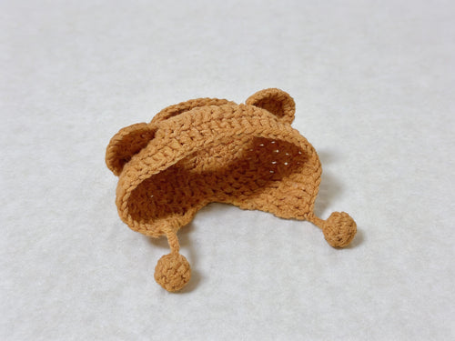 Labubu Bear Ear Hat Crochet Pattern | Doll Hat | Amigurumi Accessories