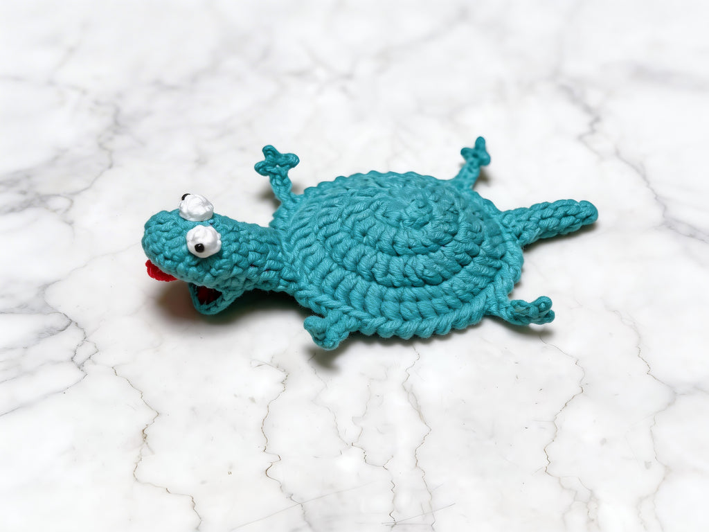 Pop-Up Little Lizard Coaster Crochet Pattern