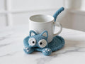 Pop Up Cat Coaster Crochet Pattern