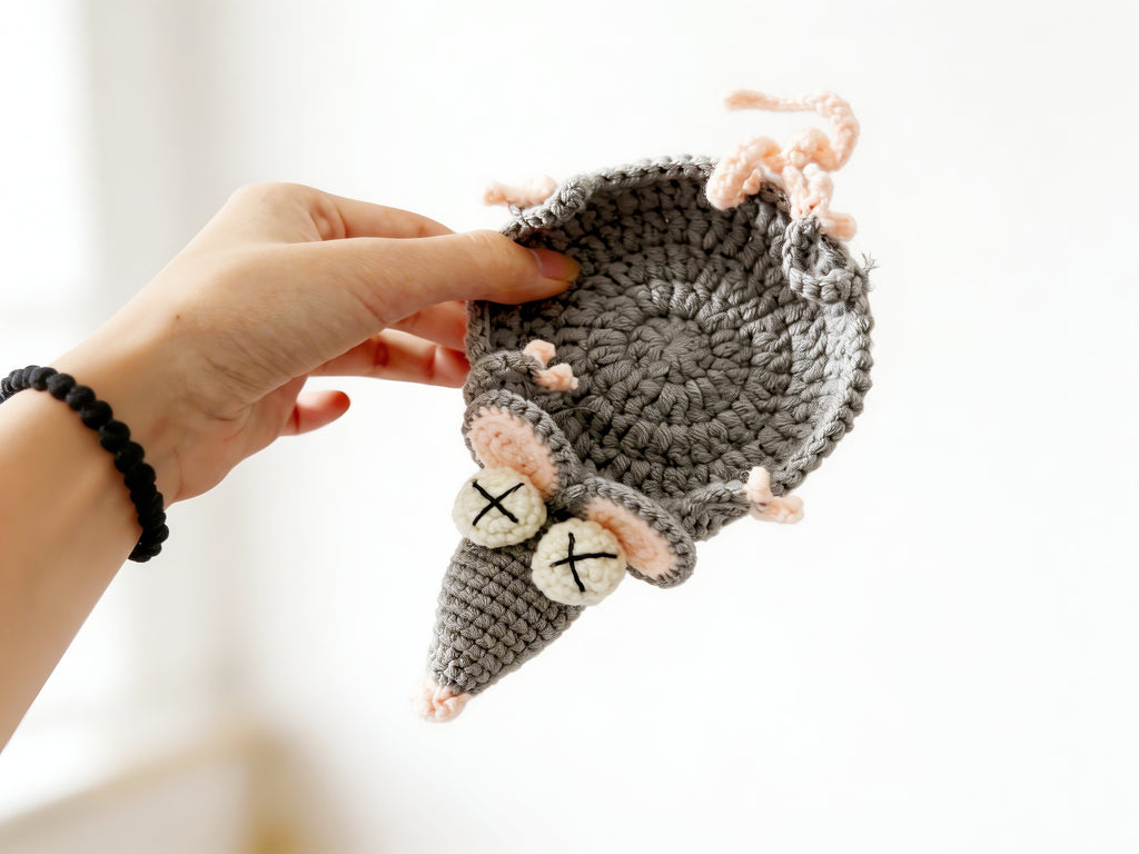 Pop-Up Mouse Coaster Crochet Pattern