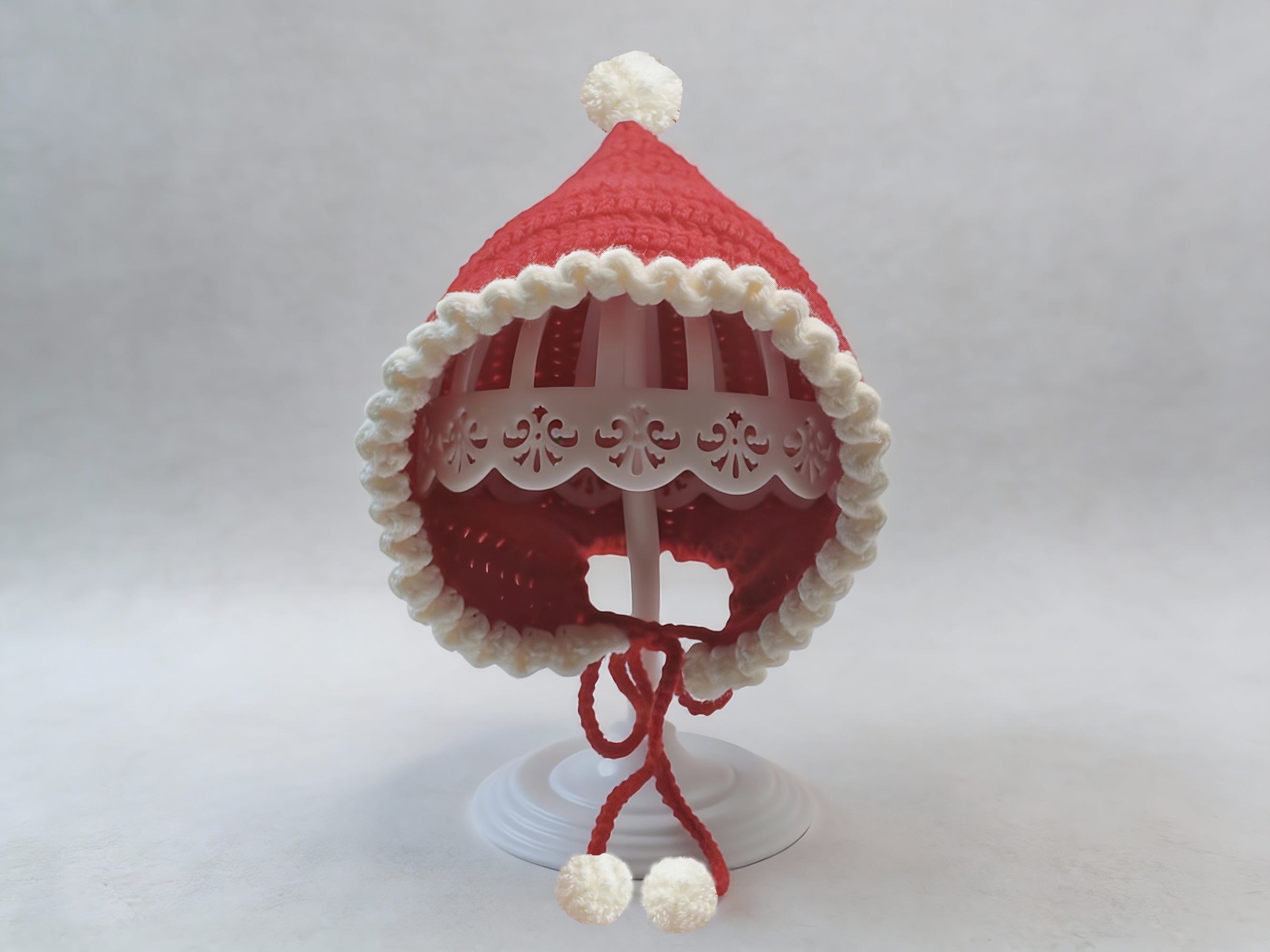Labubu Pointed Hood & Dress Crochet Pattern | Pom-Pom Hood Outfit