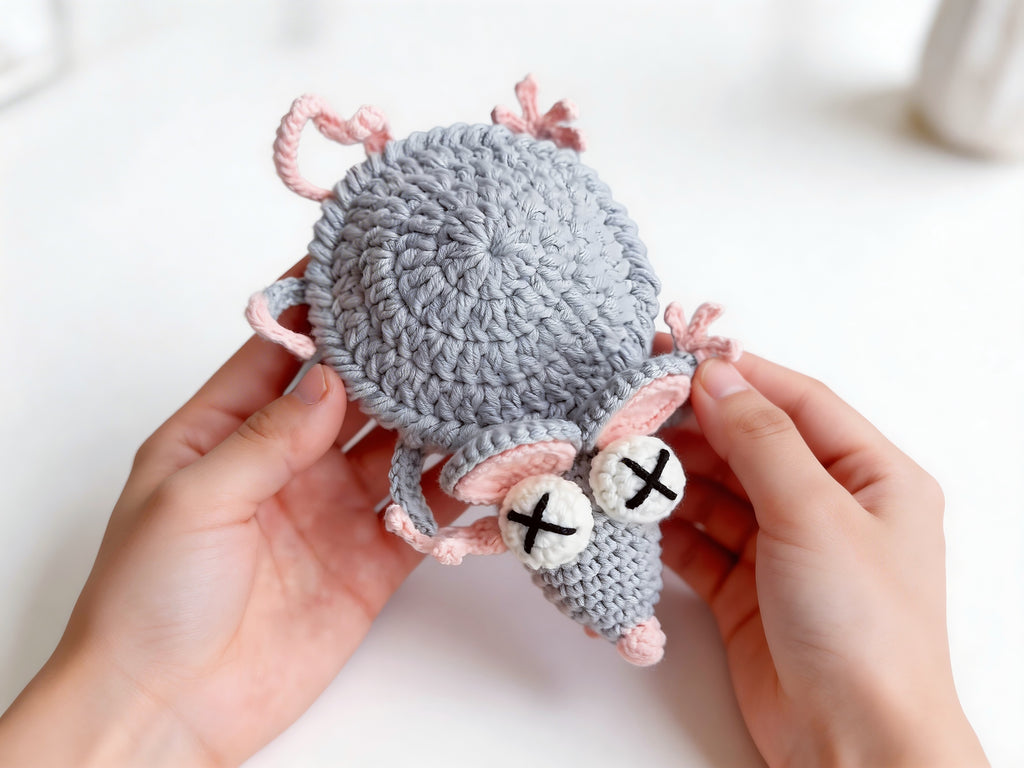 Pop-Up Mouse Coaster Crochet Pattern