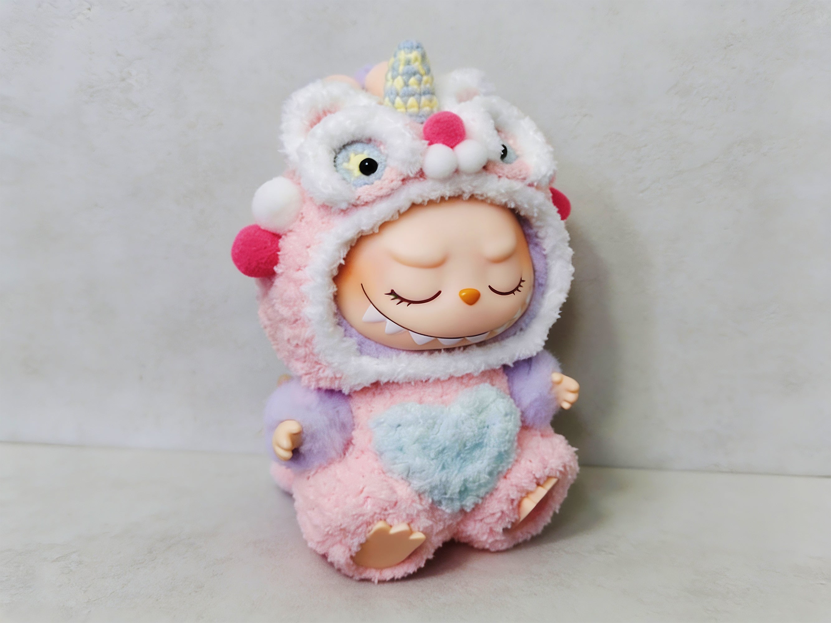 Labubu Lion Dance Outfit Crochet Pattern – Chinese Lion Costume, Festive Doll Clothes, Amigurumi plush