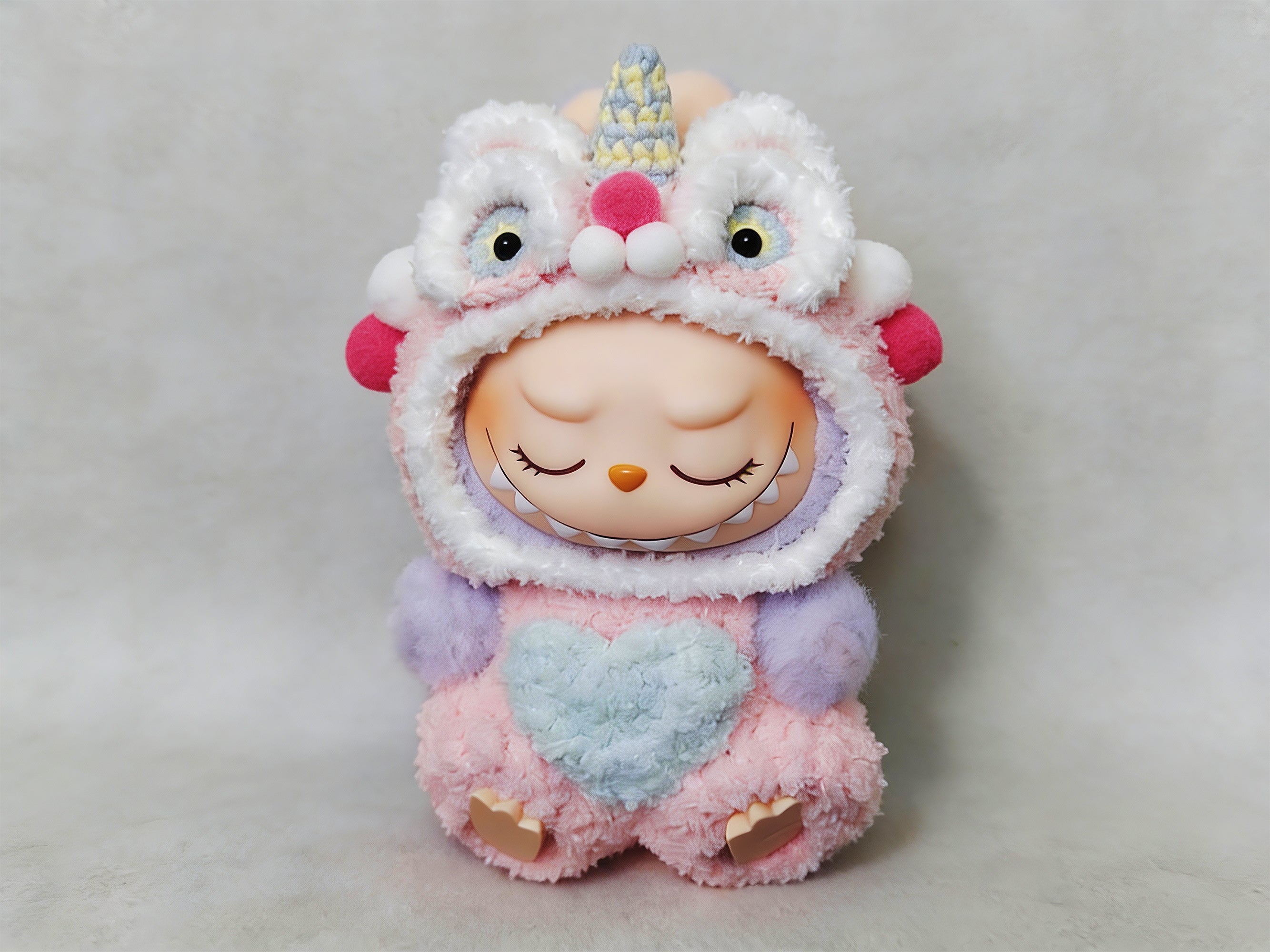 Labubu Lion Dance Outfit Crochet Pattern – Chinese Lion Costume, Festive Doll Clothes, Amigurumi plush