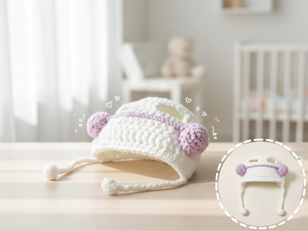 Labubu Headphone Doll Hat Crochet Pattern