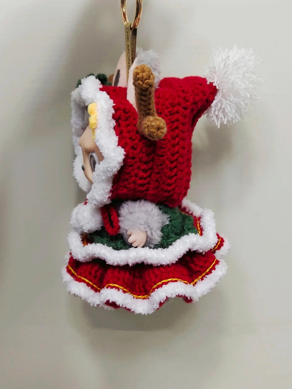 Labubu Christmas Reindeer Outfit Crochet Pattern – Doll Clothes Set for 17cm Plush | Amigurumi  Outfit