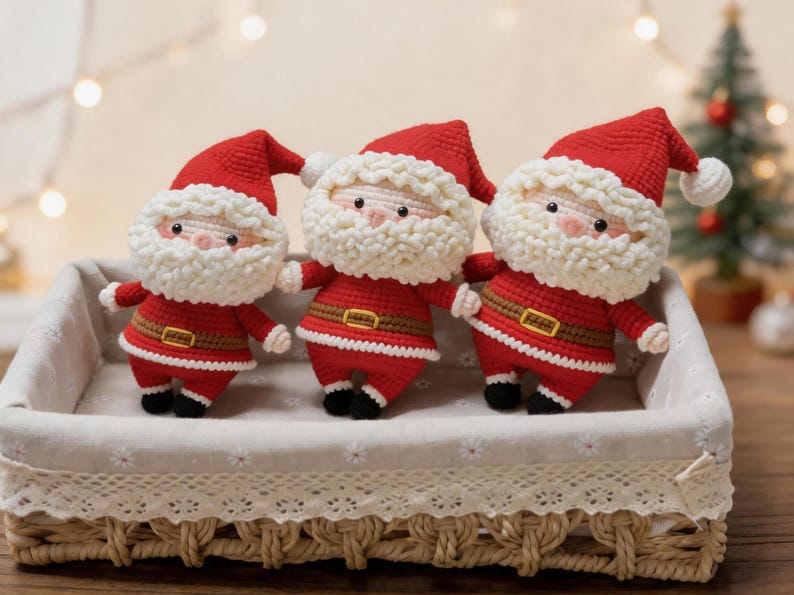 Santa Claus Crochet Pattern PDF