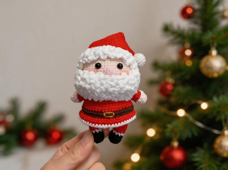 Santa Claus Crochet Pattern PDF