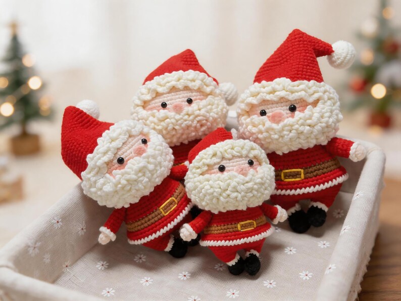 Santa Claus Crochet Pattern PDF