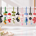 Halloween Ghost Car Charm Crochet Pattern – 9-in-1 Hanging Ornament PDF