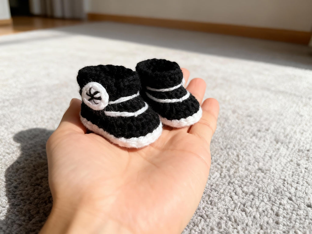 High Top Doll Sneakers Crochet Pattern