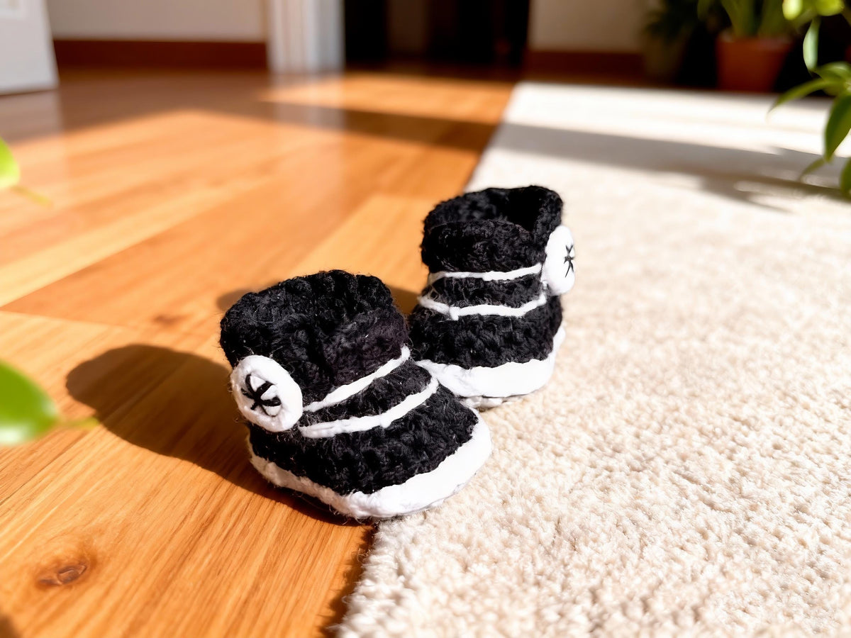 High Top Doll Sneakers Crochet Pattern