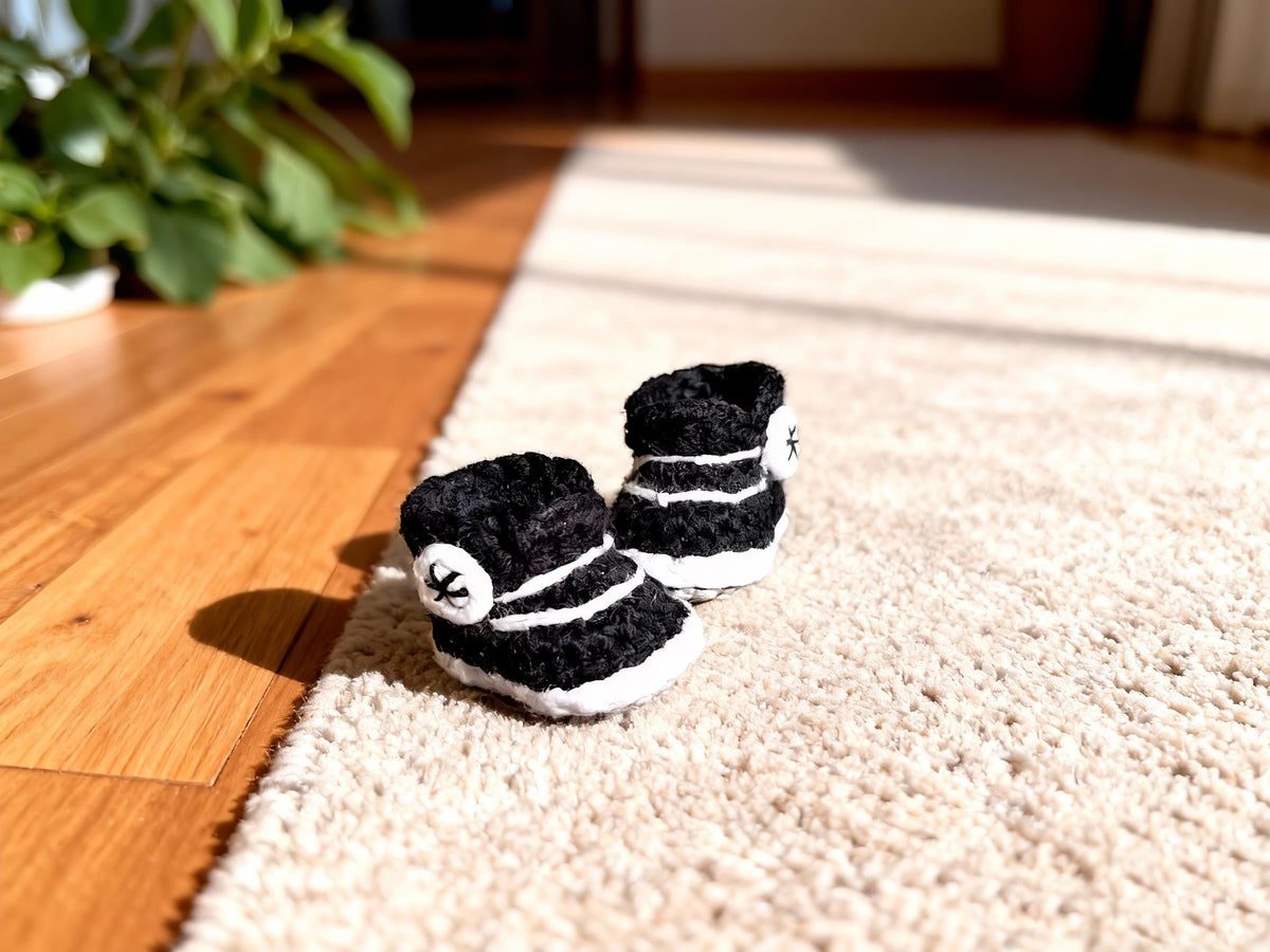 High Top Doll Sneakers Crochet Pattern