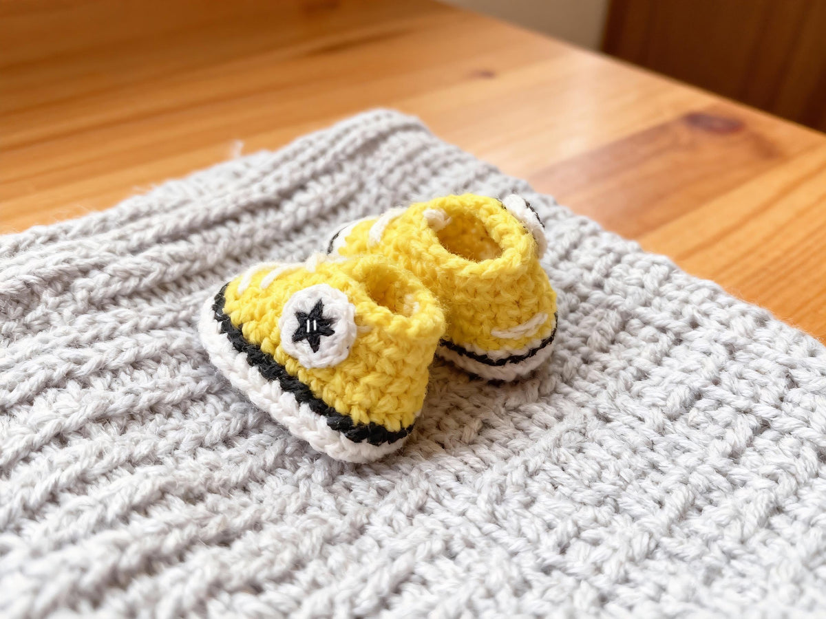 High Top Doll Sneakers Crochet Pattern