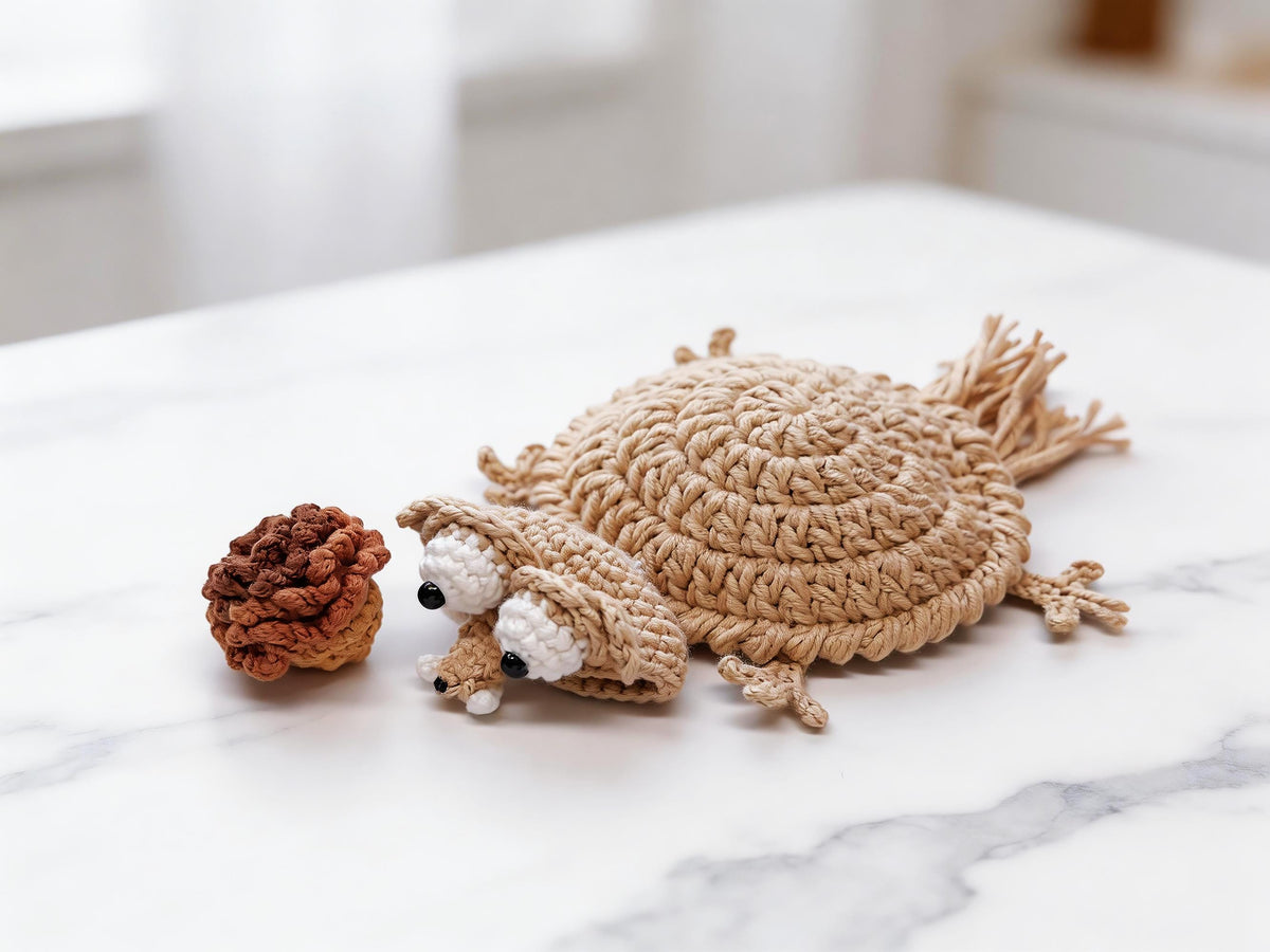 15-in-1 Pop-Up Animal Coaster Crochet Pattern Bundle