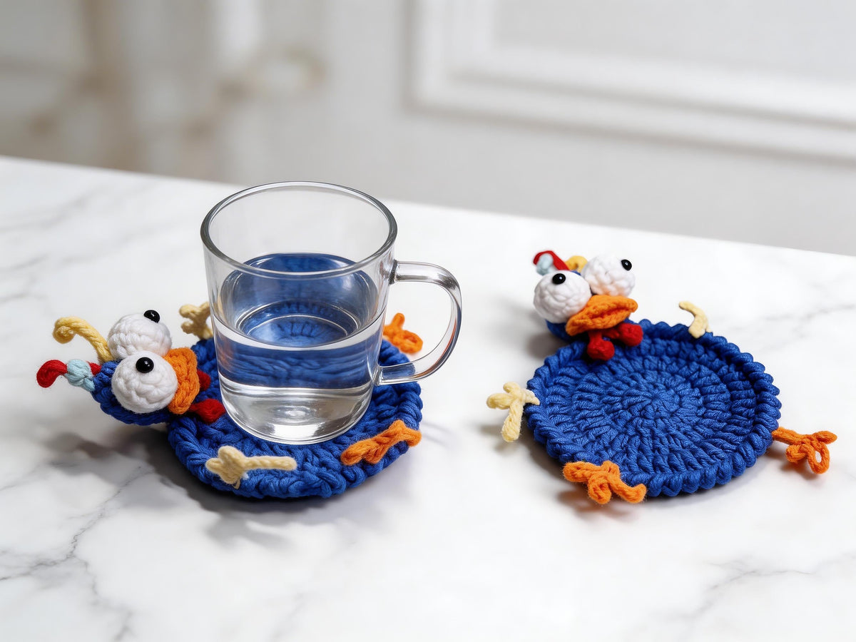 11-in-1 Animal Coaster Crochet Pattern Bundle