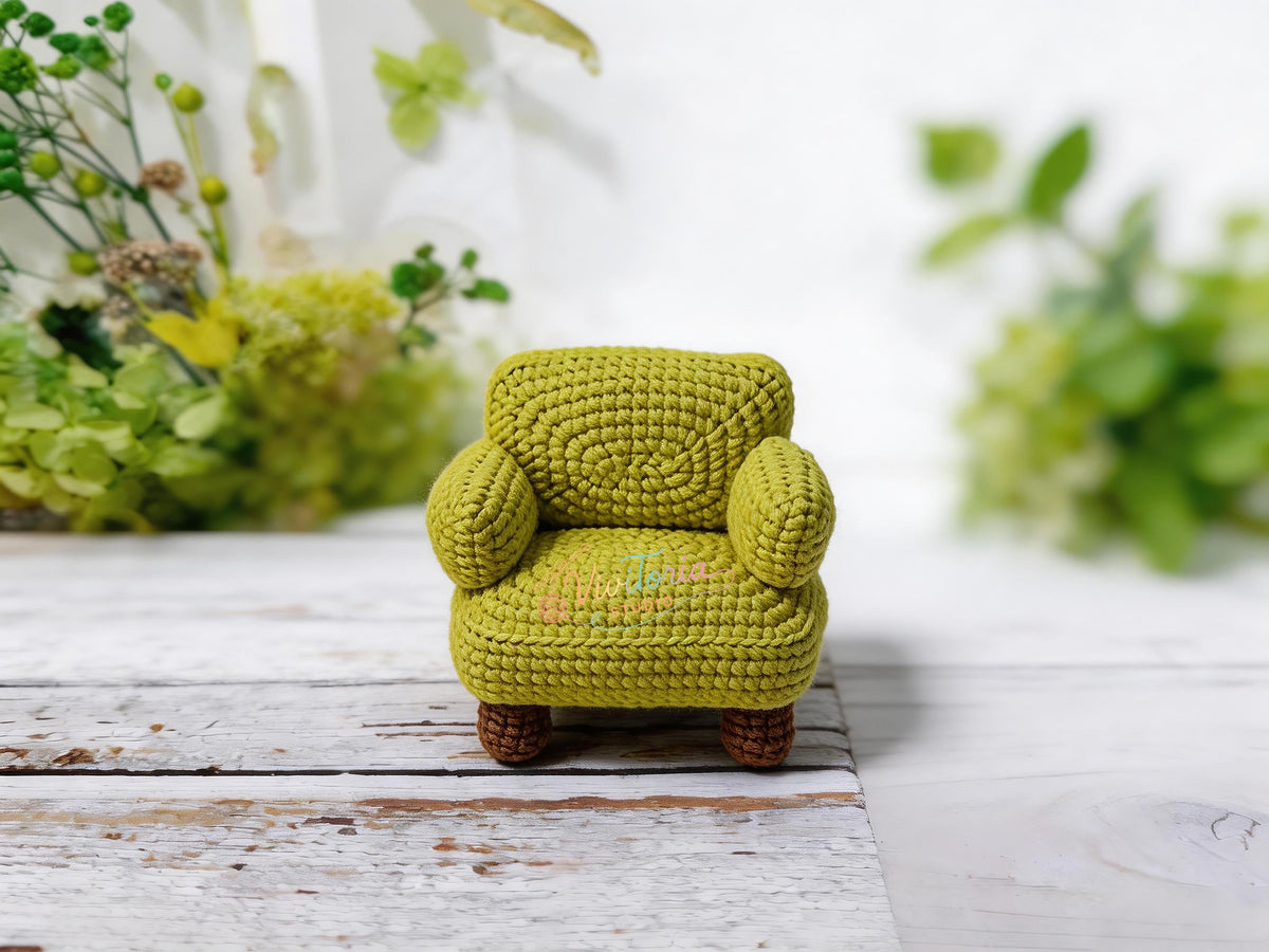 Mini Sofa Crochet Pattern
