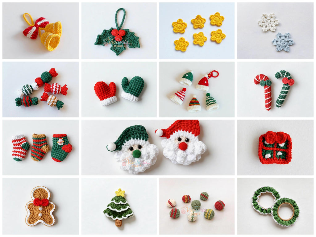 Christmas Wreath Crochet Pattern