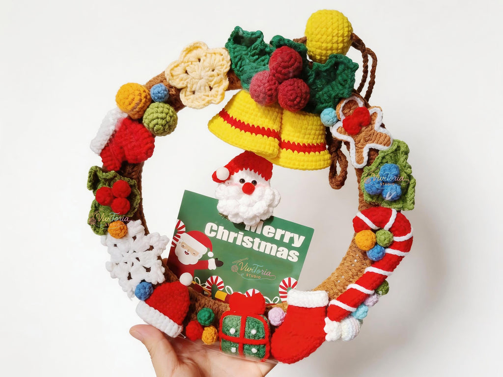 Christmas Wreath Crochet Pattern
