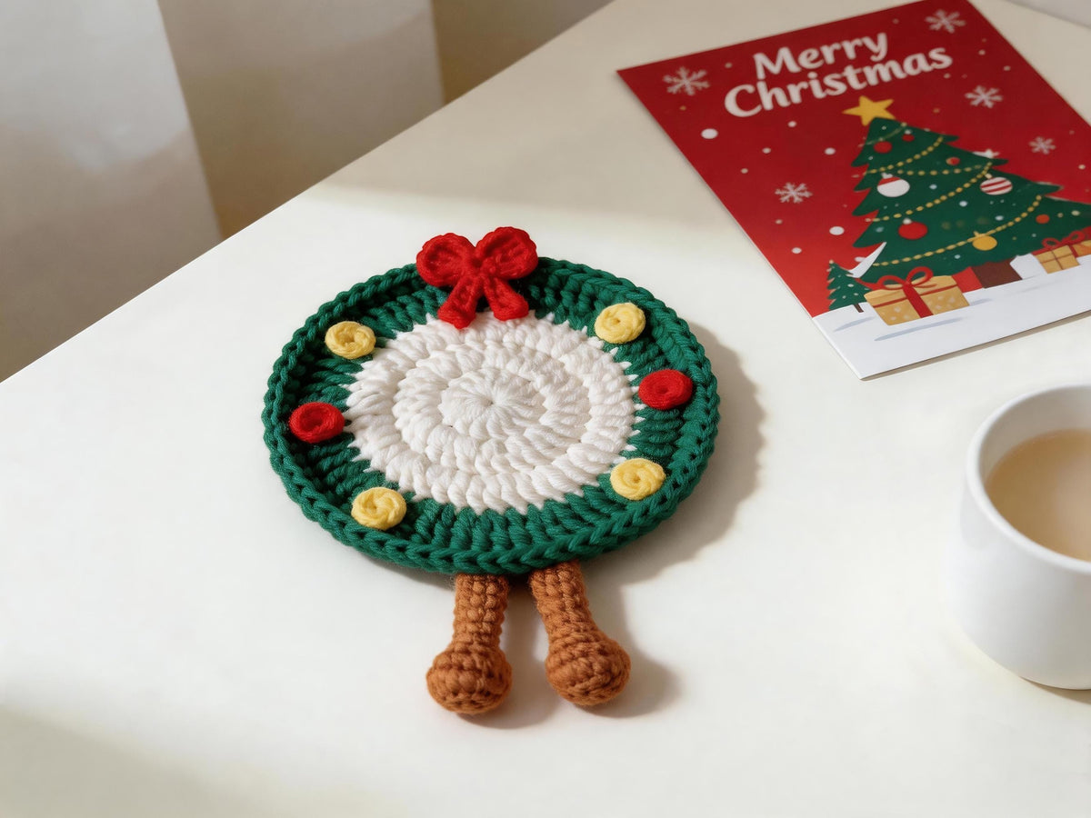 Christmas Coaster Crochet Pattern